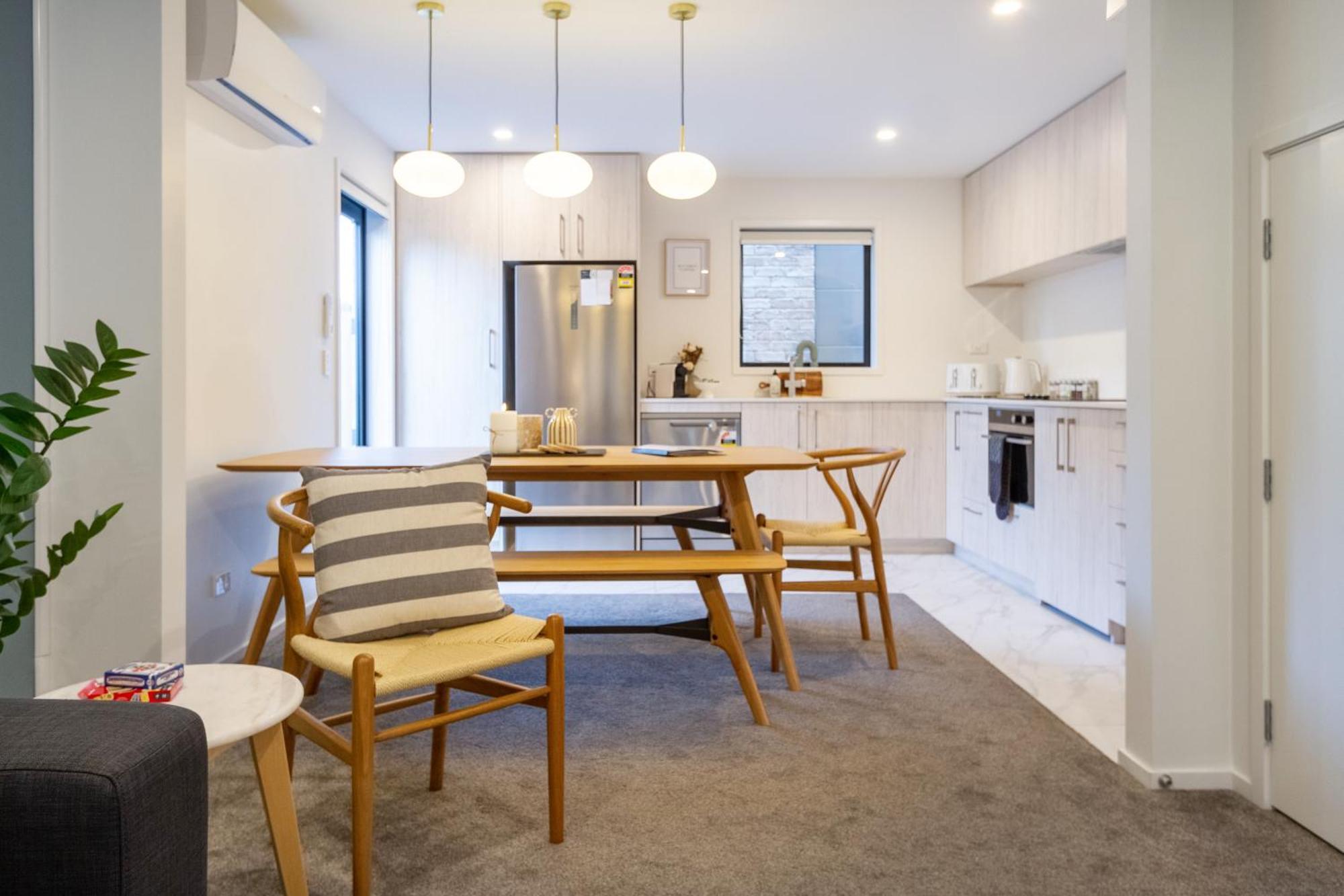 Stylish Central City Townhouse Next To Little High Christchurch Exterior foto